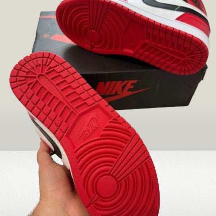 Back side view of Jordan 1 Chicago