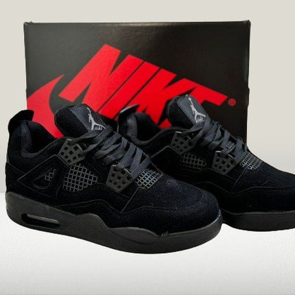 Jordan 4 Black with Nike box